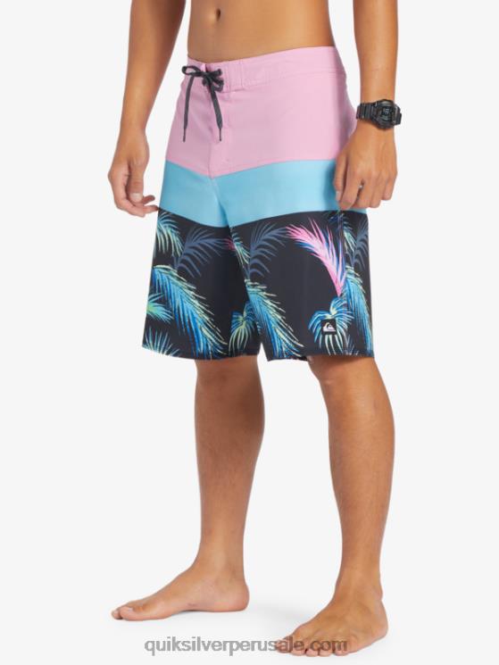 Quiksilver N8LNT130 hombres malva luna shorts de playa surfsilk panel 20