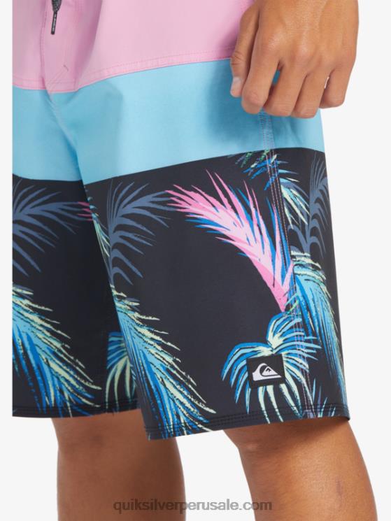 Quiksilver N8LNT130 hombres malva luna shorts de playa surfsilk panel 20