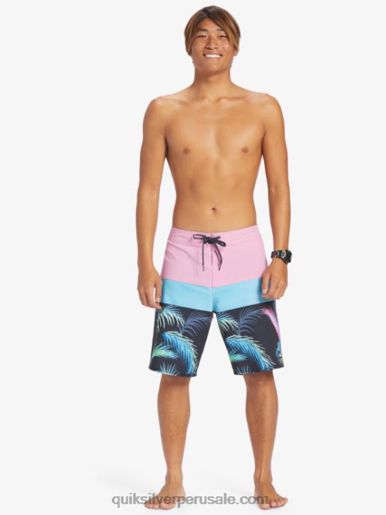 Quiksilver N8LNT130 hombres malva luna shorts de playa surfsilk panel 20