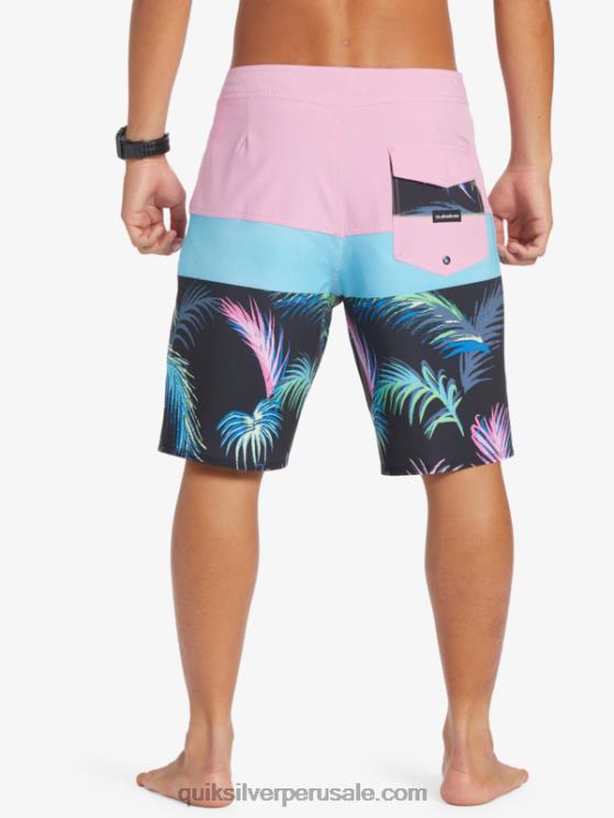 Quiksilver N8LNT130 hombres malva luna shorts de playa surfsilk panel 20