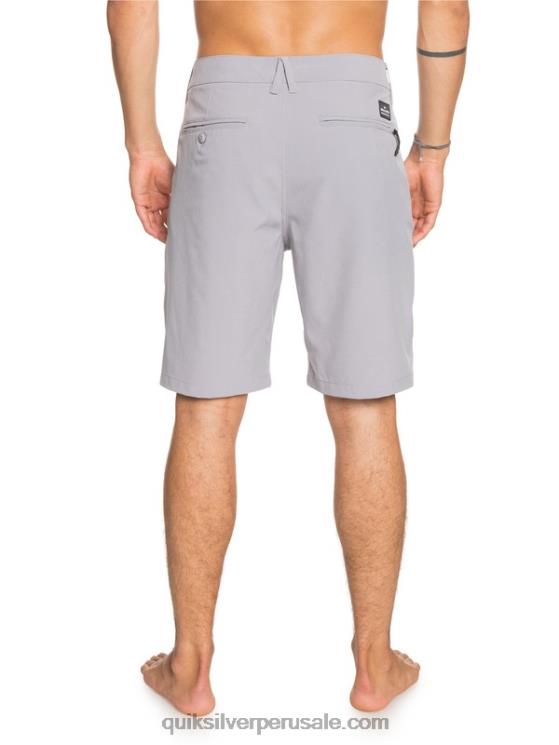 Quiksilver N8LNT1319 hombres aguanieve shorts híbridos union anfibio 20