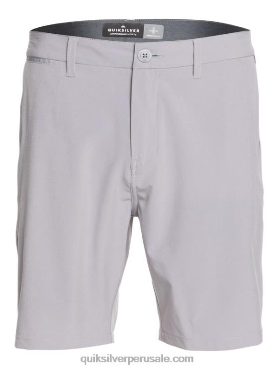 Quiksilver N8LNT1319 hombres aguanieve shorts híbridos union anfibio 20