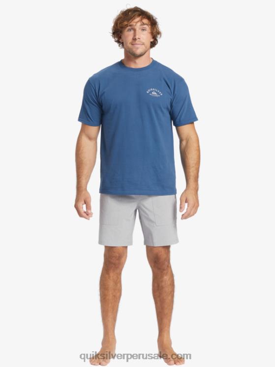 Quiksilver N8LNT1326 hombres piel de tiburon shorts de playa waterman scout con cremallera anfibio 20