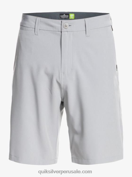 Quiksilver N8LNT137 hombres aguanieve pantalones cortos híbridos Ocean Union Amphibian 20
