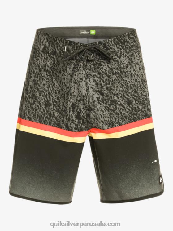 Quiksilver N8LNT1395 hombres negro shorts de playa surfsilk division scallop 19