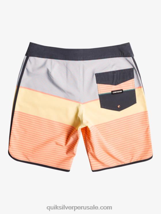 Quiksilver N8LNT1408 hombres rosa durazno bañador surfsilk tijuana 19