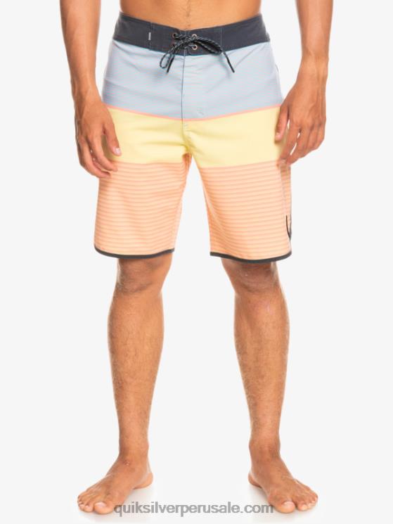Quiksilver N8LNT1408 hombres rosa durazno bañador surfsilk tijuana 19
