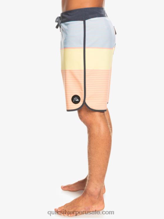 Quiksilver N8LNT1408 hombres rosa durazno bañador surfsilk tijuana 19