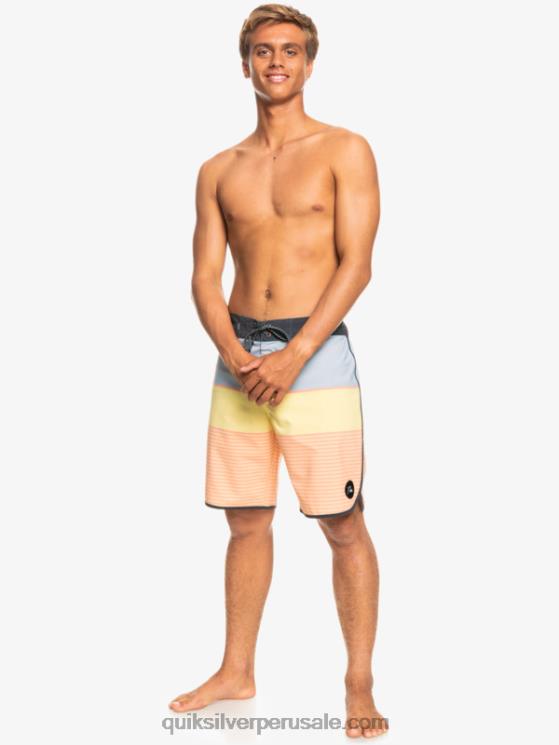 Quiksilver N8LNT1408 hombres rosa durazno bañador surfsilk tijuana 19