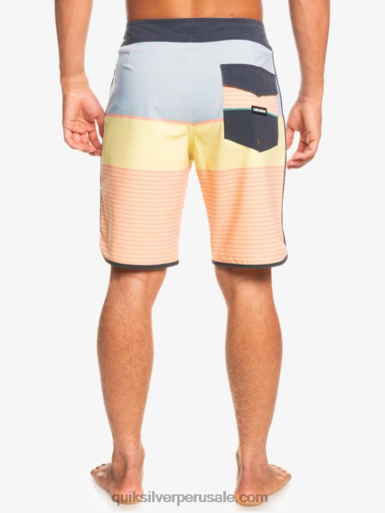 Quiksilver N8LNT1408 hombres rosa durazno bañador surfsilk tijuana 19