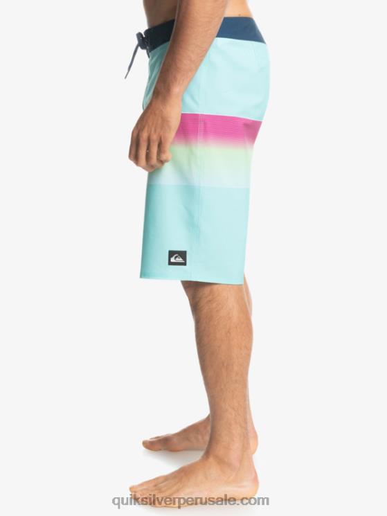 Quiksilver N8LNT1410 hombres Angel Azul shorts de playa surfsilk slab 21