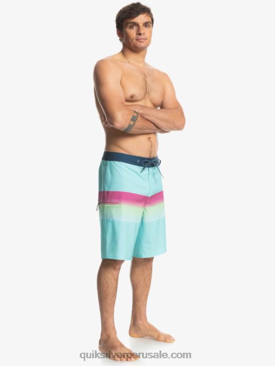 Quiksilver N8LNT1410 hombres Angel Azul shorts de playa surfsilk slab 21