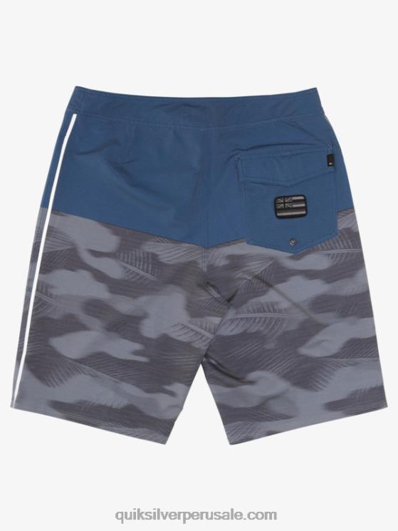 Quiksilver N8LNT1414 hombres mar de bering shorts de playa surfsilk lava 21