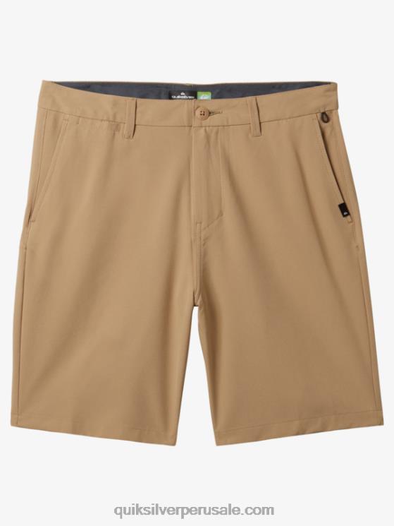 Quiksilver N8LNT141 hombres playa pantalones cortos híbridos Ocean Union Amphibian 20