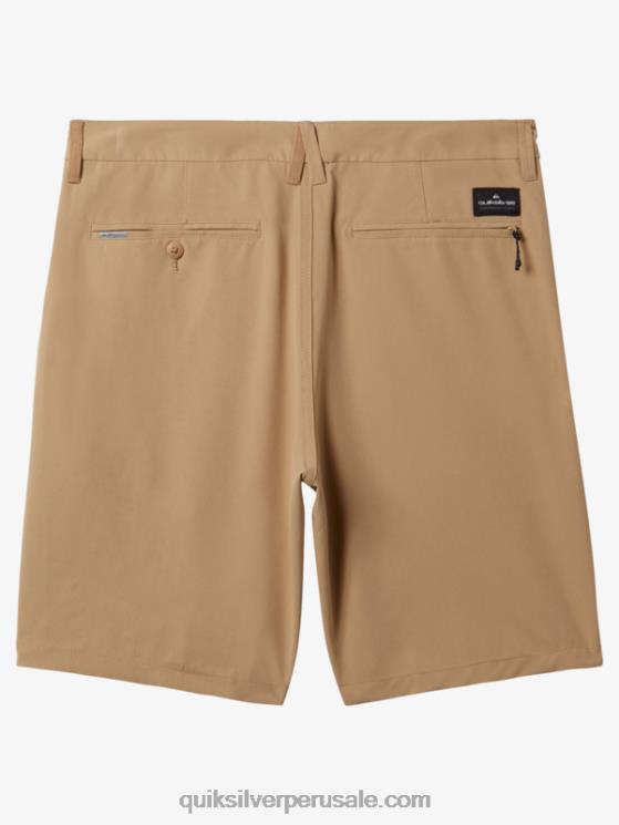 Quiksilver N8LNT141 hombres playa pantalones cortos híbridos Ocean Union Amphibian 20