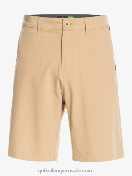 Quiksilver N8LNT141 hombres playa pantalones cortos híbridos Ocean Union Amphibian 20
