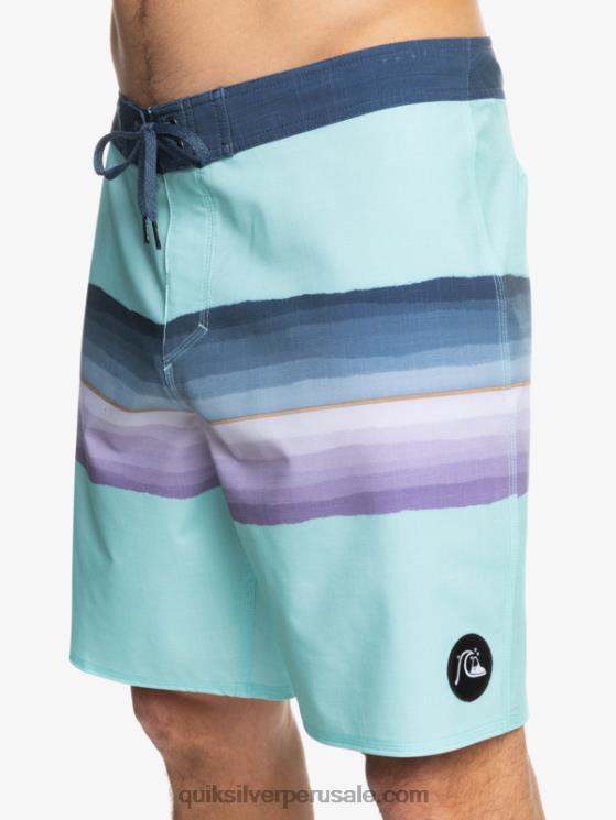 Quiksilver N8LNT1438 hombres Angel Azul shorts de baño surfsilk resin tint 19