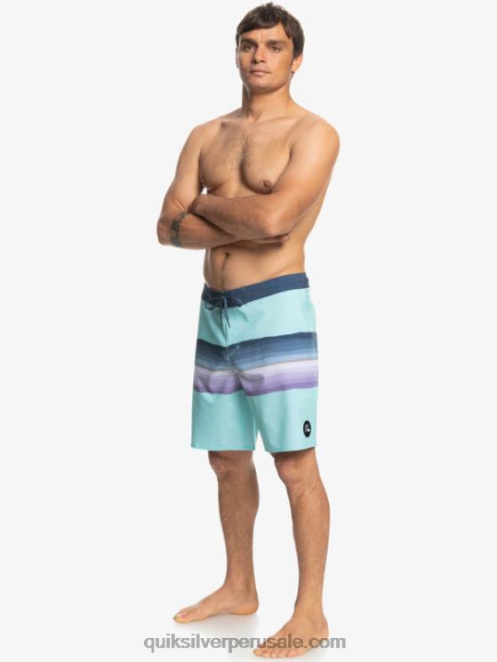 Quiksilver N8LNT1438 hombres Angel Azul shorts de baño surfsilk resin tint 19