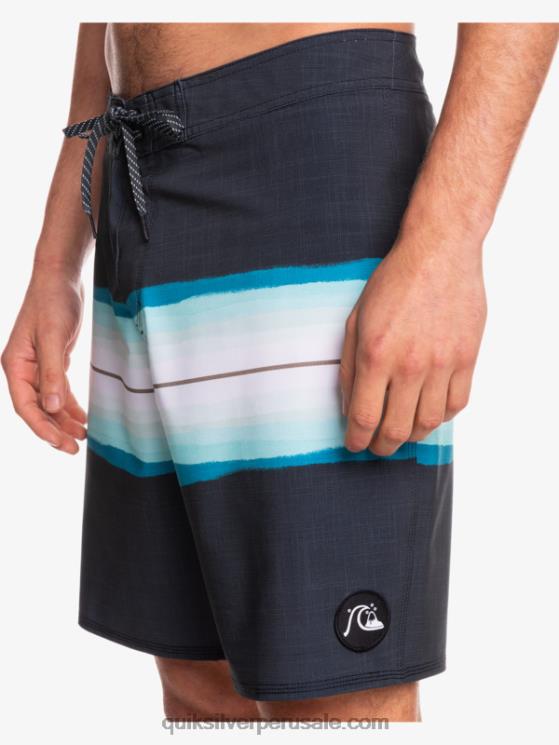 Quiksilver N8LNT1440 hombres negro shorts de baño surfsilk resin tint 19