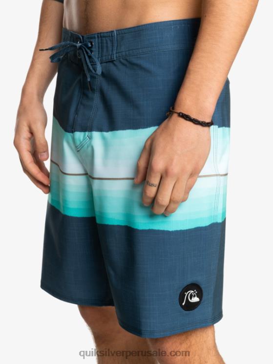Quiksilver N8LNT1441 hombres insignias azules shorts de baño surfsilk resin tint 19
