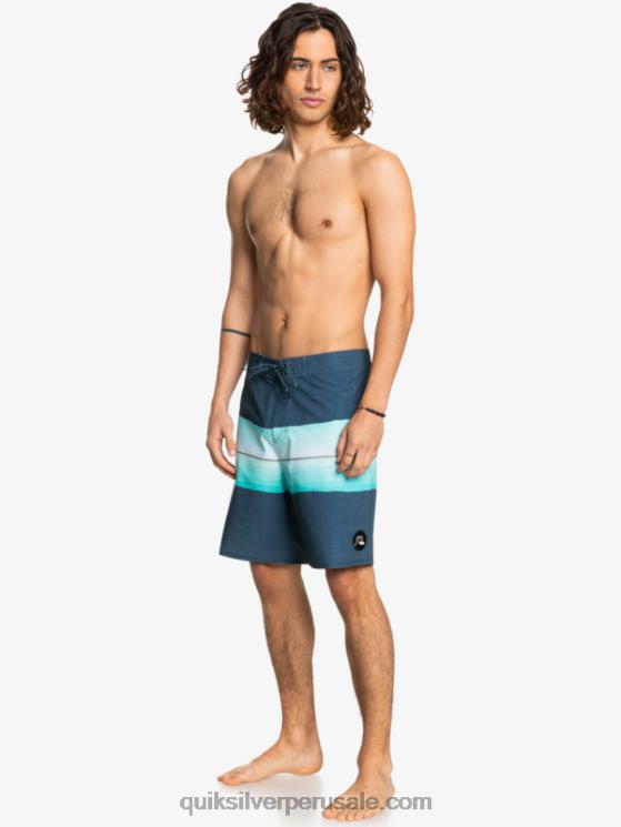 Quiksilver N8LNT1441 hombres insignias azules shorts de baño surfsilk resin tint 19