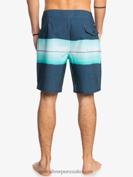 Quiksilver N8LNT1441 hombres insignias azules shorts de baño surfsilk resin tint 19