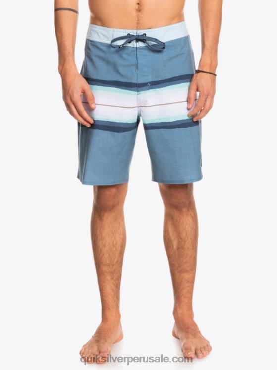 Quiksilver N8LNT1444 hombres capitanes azules shorts de baño surfsilk resin tint 19
