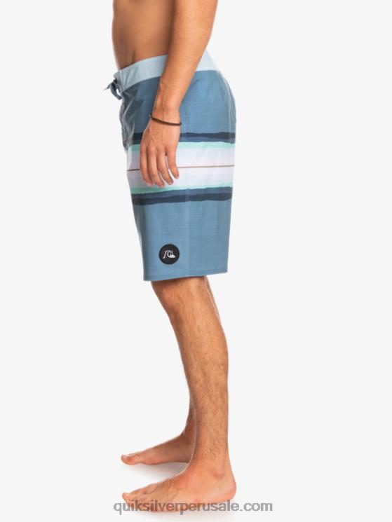 Quiksilver N8LNT1444 hombres capitanes azules shorts de baño surfsilk resin tint 19