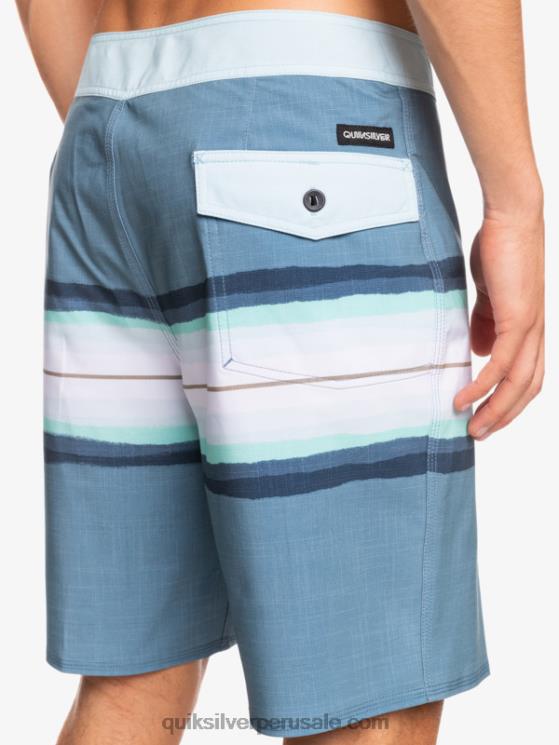 Quiksilver N8LNT1444 hombres capitanes azules shorts de baño surfsilk resin tint 19