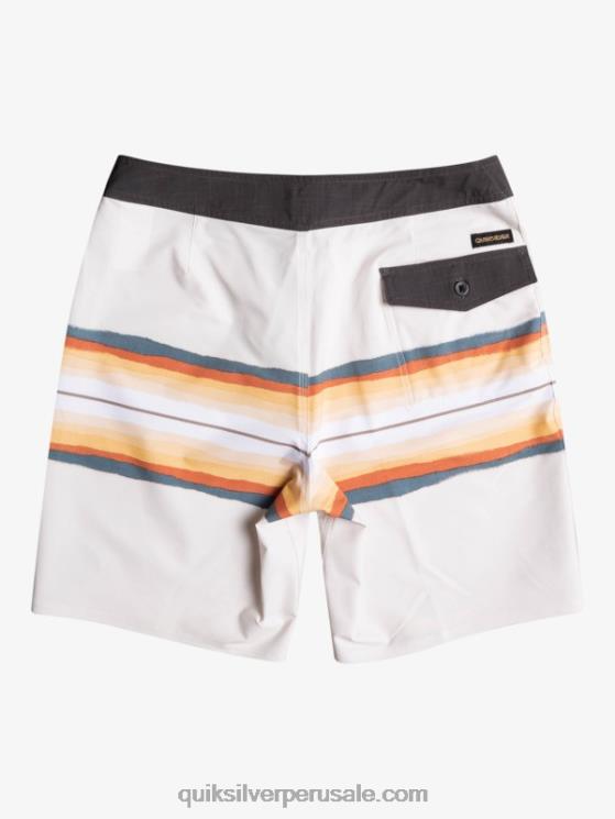 Quiksilver N8LNT1445 hombres blanco antiguo shorts de baño surfsilk resin tint 19
