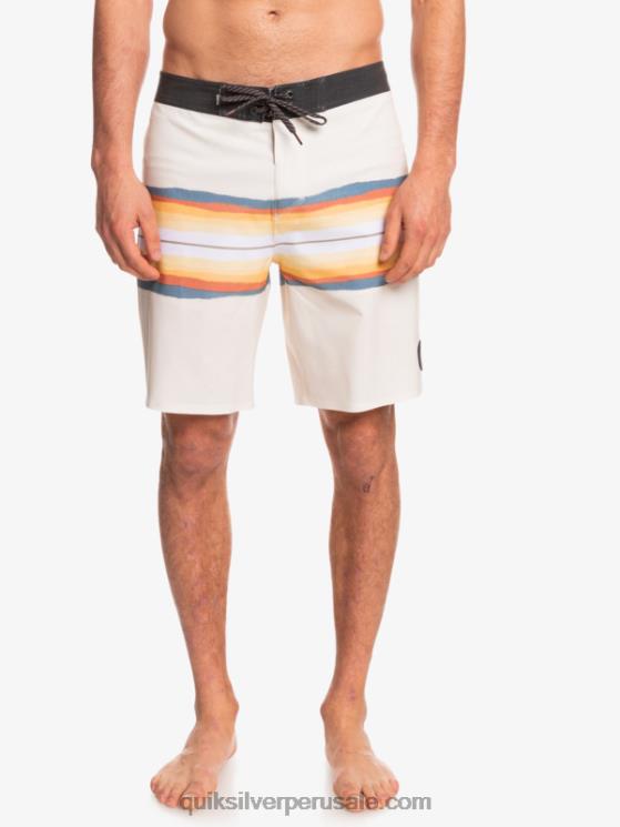 Quiksilver N8LNT1445 hombres blanco antiguo shorts de baño surfsilk resin tint 19