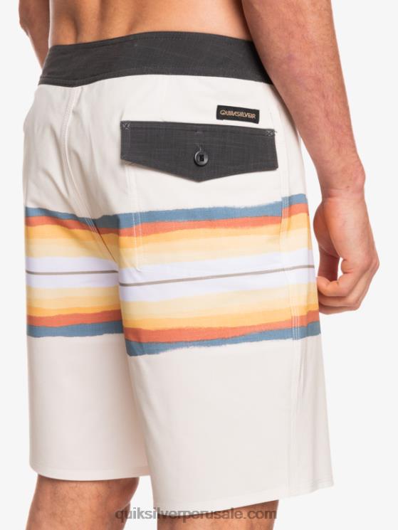 Quiksilver N8LNT1445 hombres blanco antiguo shorts de baño surfsilk resin tint 19