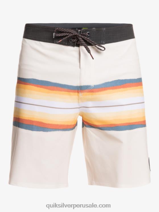 Quiksilver N8LNT1445 hombres blanco antiguo shorts de baño surfsilk resin tint 19
