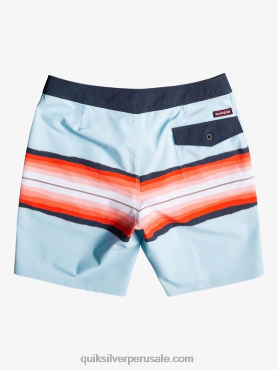 Quiksilver N8LNT1447 hombres gris azulado shorts de baño surfsilk resin tint 19