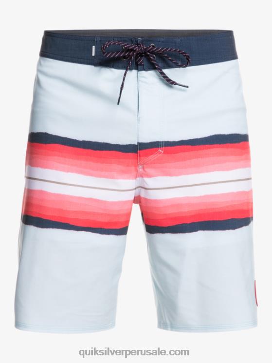 Quiksilver N8LNT1447 hombres gris azulado shorts de baño surfsilk resin tint 19