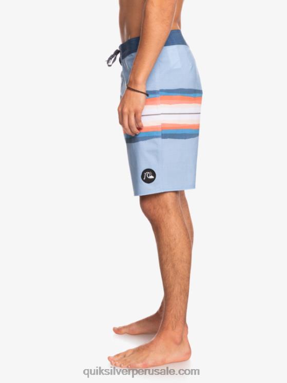 Quiksilver N8LNT1449 hombres mezclilla desteñida shorts de baño surfsilk resin tint 19