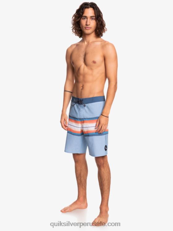 Quiksilver N8LNT1449 hombres mezclilla desteñida shorts de baño surfsilk resin tint 19