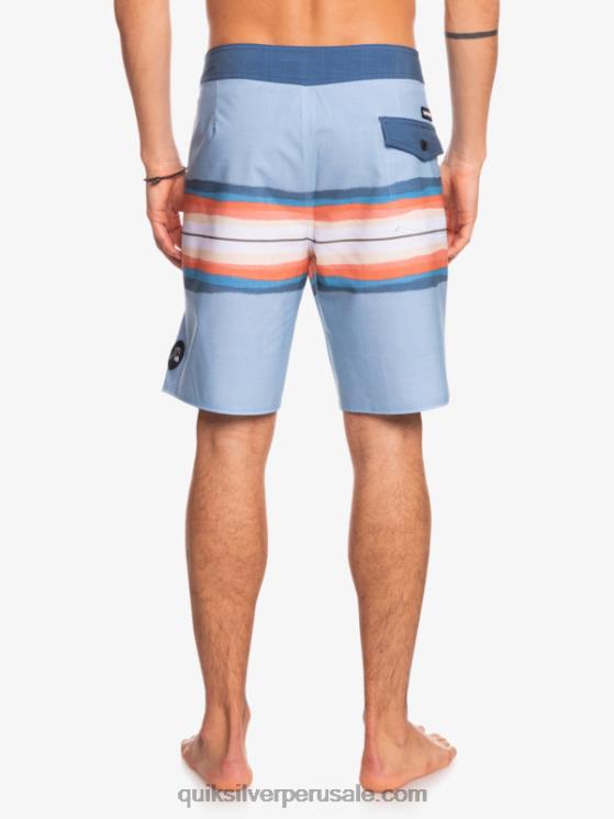 Quiksilver N8LNT1449 hombres mezclilla desteñida shorts de baño surfsilk resin tint 19