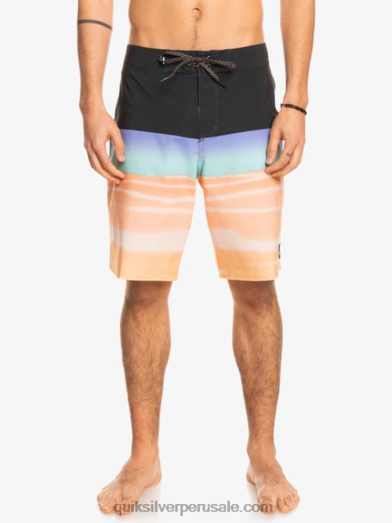 Quiksilver N8LNT1452 hombres Cantalupo shorts de playa surfsilk panel 20