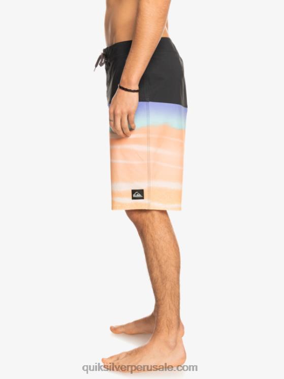Quiksilver N8LNT1452 hombres Cantalupo shorts de playa surfsilk panel 20