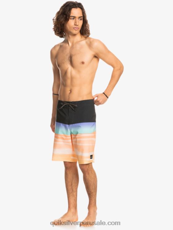 Quiksilver N8LNT1452 hombres Cantalupo shorts de playa surfsilk panel 20