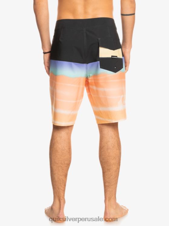 Quiksilver N8LNT1452 hombres Cantalupo shorts de playa surfsilk panel 20