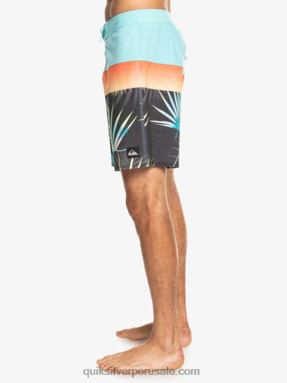 Quiksilver N8LNT1453 hombres pista shorts de playa surfsilk panel 20