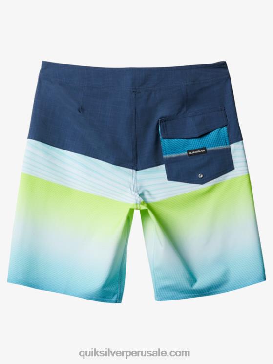 Quiksilver N8LNT1454 hombres chaqueta azul marino shorts de playa surfsilk panel 20