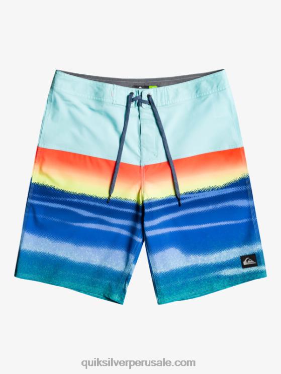 Quiksilver N8LNT1455 hombres piscina verde shorts de playa surfsilk panel 20