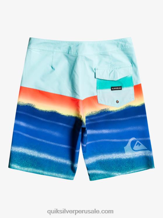 Quiksilver N8LNT1455 hombres piscina verde shorts de playa surfsilk panel 20