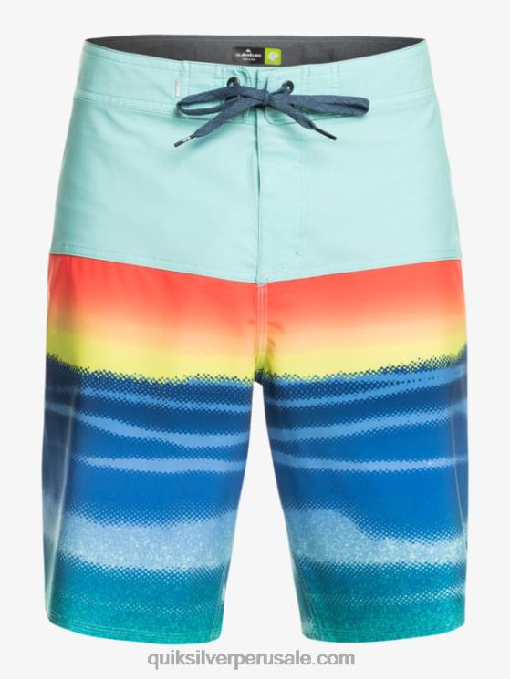 Quiksilver N8LNT1455 hombres piscina verde shorts de playa surfsilk panel 20