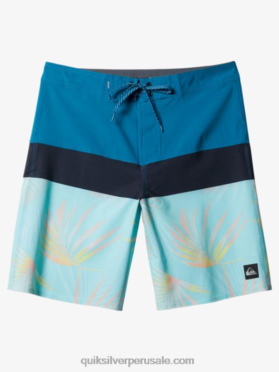 Quiksilver N8LNT1457 hombres puerto marítimo shorts de playa surfsilk panel 20