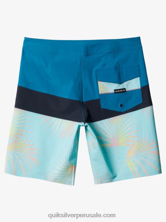 Quiksilver N8LNT1457 hombres puerto marítimo shorts de playa surfsilk panel 20