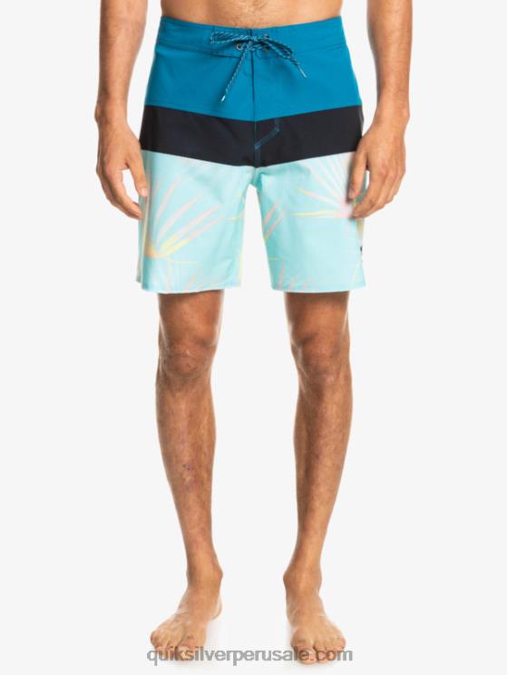 Quiksilver N8LNT1457 hombres puerto marítimo shorts de playa surfsilk panel 20